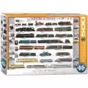  Puzzle 500 El. History Of Trains 6500-0251 Eurographics