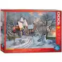  Puzzle 1000 El. Christmas Cottage 6000-0790 Eurographics