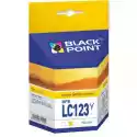 Black Point Tusz Black Point Do Brother Lc-123Cy Żółty 10.5 Ml Bpblc123Y