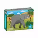Mudpuppy  Puzzle Mini Słoń Afrykański 4+ Mudpuppy