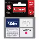 Activejet Tusz Activejet Do Hp 364 Xl Cb324Ee Purpurowy 12 Ml Ah-364Mcx