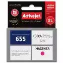 Activejet Tusz Activejet Do Hp 655 Cz111Ae Purpurowy 12 Ml Ah-655Mr