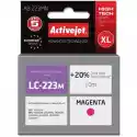 Tusz Activejet Do Brother Lc-223M Purpurowy 10 Ml Ab-223Mn