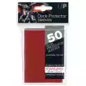 Ultra-Pro Deck Protector. Solid Red 66 X 91 Mm 50 Szt.