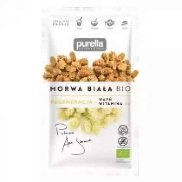 Purella Morwa Biała Owoc - Suszona 45 G Bio