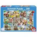 Schmidt  Puzzle 200 El. Zwierzątka Robią Selfie Schmidt