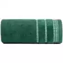 Eurofirany Ręcznik Eurofirany Amanda Butelkowy Zielony 50 X 90 Cm