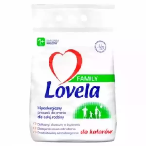 Lovela Family Hipoalergiczny Proszek Do Prania Kolorów 2.1 Kg
