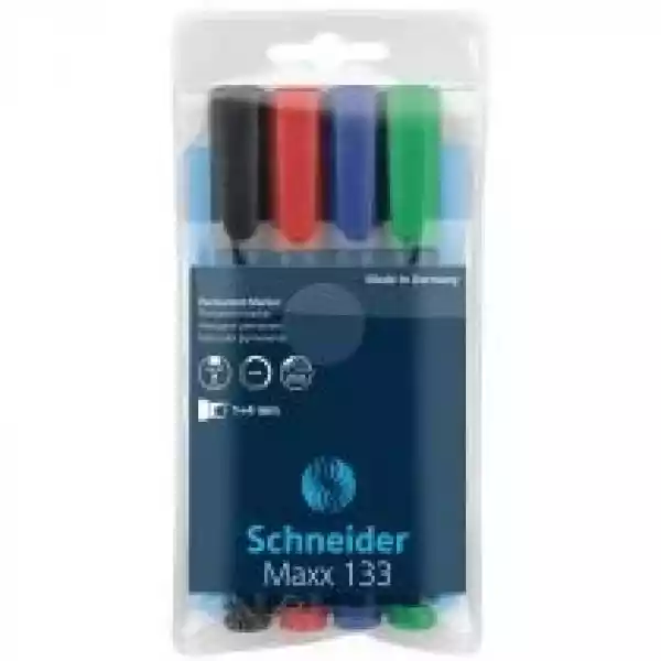 Schneider Zestaw Markerów Uniwersalnych Maxx 133 4 Szt.