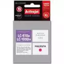 Tusz Activejet Do Brother Lc-1000M Lc-970M Purpurowy 12 Ml Ab-10