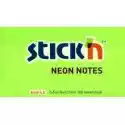 Stickn Stickn Notes Samoprzylepny Neon 12.7 X 7.6 Cm Zielony