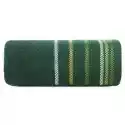 Ręcznik Eurofirany Livia3 (06) Butelkowy Zielony 30 X 50 Cm