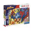 Clementoni  Puzzle Maxi 24 El. Supercolor. Spider Man Clementoni