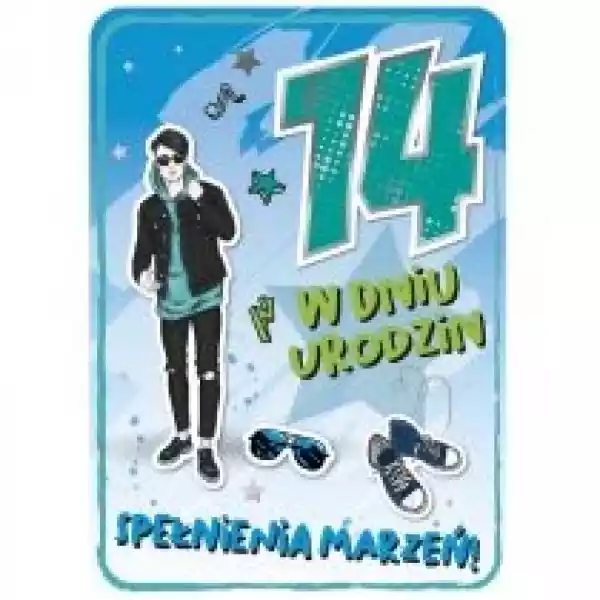 Armin Style Karnet Urodziny 14 Gm-753 