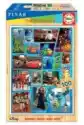 Educa Puzzle Drewniane 100 El. Bohaterowie Bajek Disney/pixar