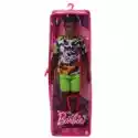 Mattel  Barbie Lalka Fashionistas Stylowy Ken 183 T-Shirt Kolorowe Moro