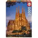  Puzzle 1000 El. Sagrada Familia, Barcelona Educa