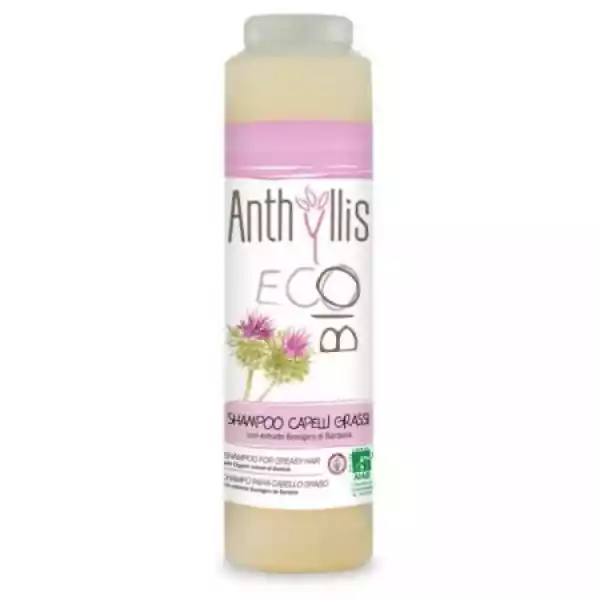 Anthyllis Eco Bio Szampon Do Włosów Tłustych I Z Łupieżem Na Baz