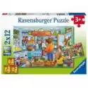Ravensburger  Puzzle 2 X 12 El. W Supermarkecie Ravensburger