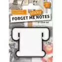 If Forget Me Sticky. Notes Kart Samoprzylepne Litera T Czarny