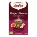 Yogi Tea Herbata Ginger Hibiscus Bio 17 X 2 G