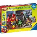 Ravensburger  Puzzle 2 X 24 El. Power Players Ravensburger