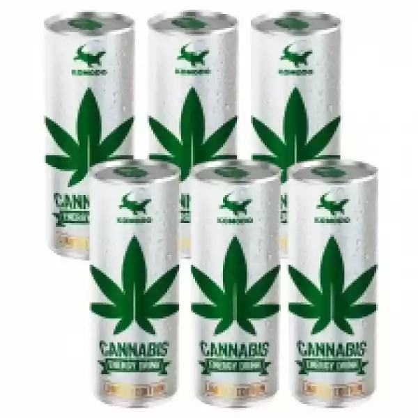 Komodo Napój Energetyczny Cannabis Zestaw 6 X 250 Ml