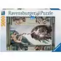 Ravensburger  Puzzle 5000 El. Michał Anioł. Stworzenie Adama Ravensburger