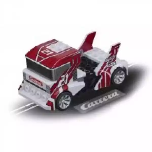 Pojazd Go Build N Race Truck Biały Carrera