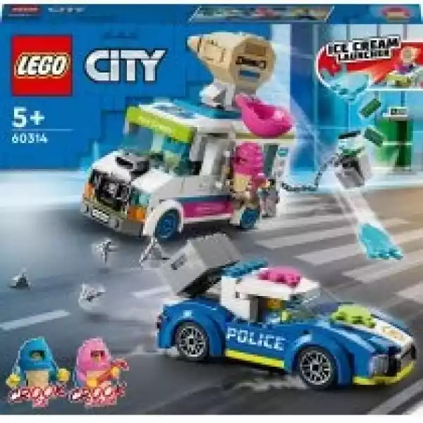 Lego City Policyjny Pościg Za Furgonetką Z Lodami 60314 