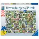 Ravensburger  Puzzle 300 El. 99 Zachwycających Ptaków Ravensburger