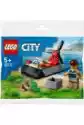 Lego Lego City Poduszkowiec Ratowników Dzikich Zwierząt 30570