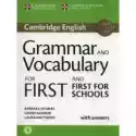  Grammar And Vocabulary For First And First For Schools  Book W/