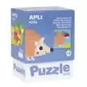  Puzzle Dwuczęściowe - Jakie To Zwierzątko? 3+ Apli Kids