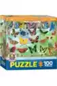 Puzzle 100 El. Smartkids Butterflies