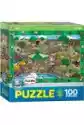 Puzzle 100 El. Smartkids A Day In The Zoo