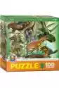 Puzzle 100 El. Smartkids Herbivorous Dinosaurs