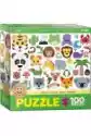 Puzzle 100 El. Smartkids Emojipuzzle Wildlife