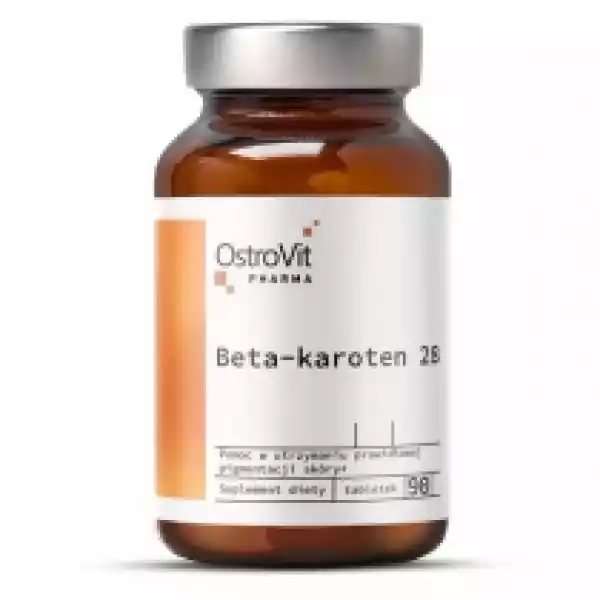 Ostrovit Pharma Beta-Karoten 28 Mg - Suplement Diety 90 Tab.