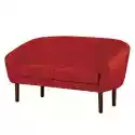 Sofa Tapicerowana Tana 2 Os, Czerwona