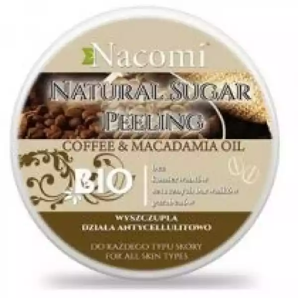 Nacomi Body Scrub Peeling Do Ciała Refreshing Iced Coffee 100 Ml