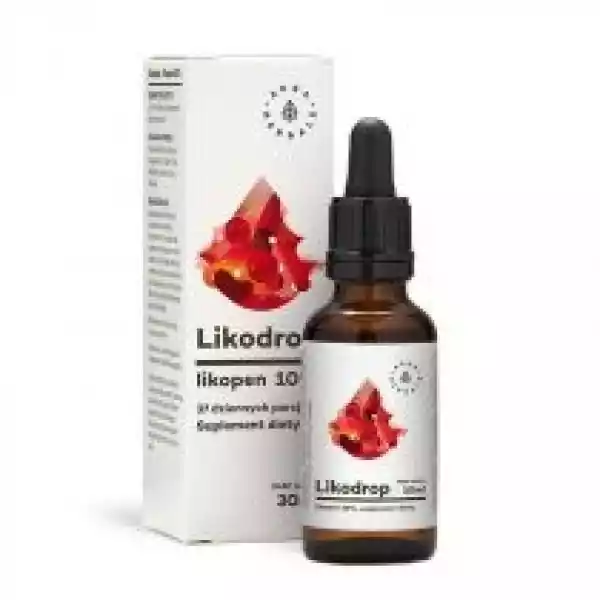 Aura Herbals Likodrop - Likopen 10% Krople Suplement Diety 30 Ml