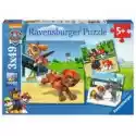 Ravensburger  Puzzle 3 X 49 El. Psi Patrol Ravensburger