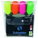 Schneider Schneider Zestaw 4 Zakreślaczy Job 1-5 Mm 