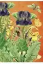 Madame Treacle Karnet B6 Brokat Z Kopertą Kwiaty W Ogrodzie