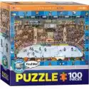  Puzzle Spot&find 100 El. Hockey Eurographics