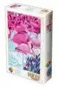 D Toys Puzzle 1000 El. Andrea Kurti, Flamingi