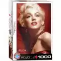 Eurographics  Puzzle 1000 El. Marilyn Monroe Czerwony Portret Eurographics