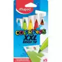 Maped Flamastry Colorpeps Brush Jumbo Xxl 5 Kolorów