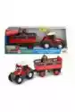 Dickie Toys Happy Massey Ferguson Traktor Z Przyczepą